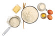 © BillionPhotos.com - Collection of baking ingredients, flour, milk and eggs