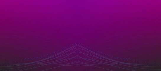 Wall Mural - abstract purple background with lines