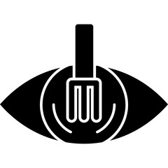 Poster - Eye Spoon Icon