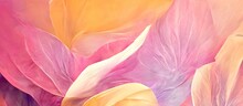 Luxury Flower Wave Background. Colorful Abstract Texture Backdrop.