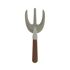 Canvas Print - gardening pitchfork tool