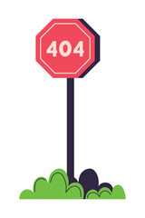 Sticker - 404 error in sign