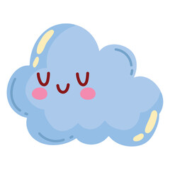 Sticker - cloud kawaii weather