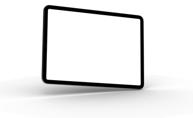 Poster - Realistic horizontal black tablet pc pad computer mockups