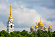 Assumption Cathedral With Bell Tower; Vladimir, Vladimir Oblast, Russia
