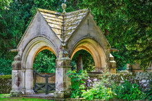 Gate At St. Mungo's Church; Simonburn, Northumberland, England