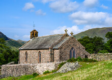 St James Church, 1840, English Lake District; Buttermere, Cumbria, England