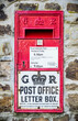 © Designpics - Georgian Post Office red letter box; Allenheads, Northumberland, England