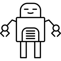 Poster - Robot Icon