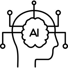 Poster - Artificial Intelligence Icon