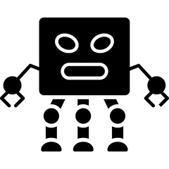 Sticker - Robot Icon