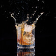 © Designpics - Ice Splashing into a Tumbler of Whiskey