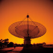 © Designpics - Radio Telescope, Satellite Receiving Dish, Sunset Silhouette