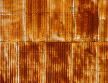 Rusted Corrugated Iron Wall