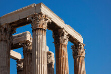 Temple Of Olympian Zeus, Athens, Attica, Greece