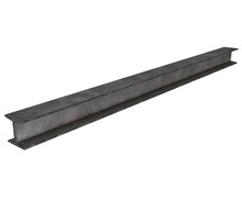 3d Rendering Iron Double T Bar