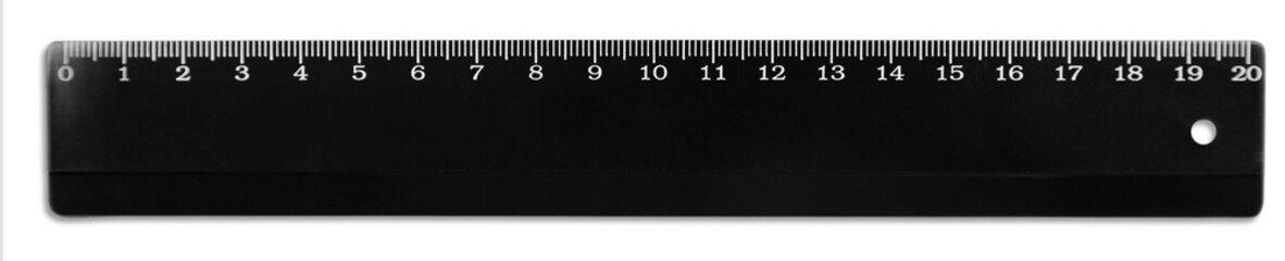 Poster - School tools. Vintage Mathematical ruler