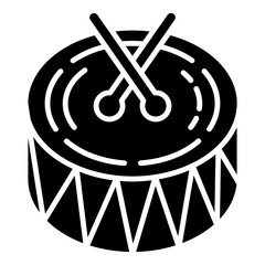 Wall Mural - drum icon