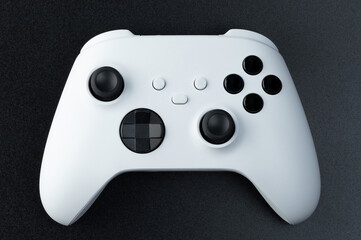 White game controller joystick