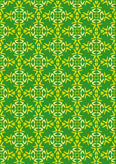 seamless pattern in green