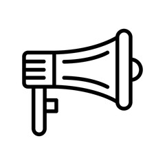 Sticker - Megaphone Icon