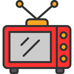 Sticker - Tv Icon