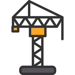 Sticker - Crane Icon