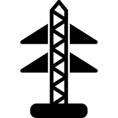 Sticker - Electric Tower Icon