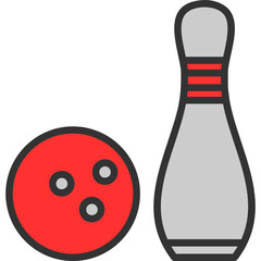 Sticker - Bowling Icon