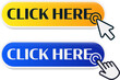 © cac_tus - Click Here Button with Click cursor. Set for button website design. Click button. Modern action button with mouse click symbol