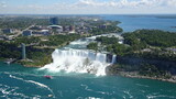 Fototapeta Tęcza - Chutes du Niagara vue de la tour Skylon
