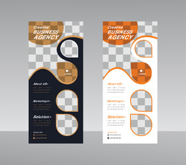 Business Roll-Up Set. Stand Design templates . Banner Template,