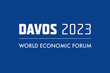 Digital banner Davos 2023 site of the Annual meeting 2023 of the World Economic Forum