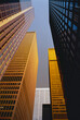 © Designpics - Looking Up at Office Towers Toronto, Ontario, Canada