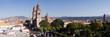 Avenida Madero and Morelia Cathedral, Morelia, Michoacan, Mexico