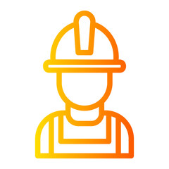 Sticker - worker icon