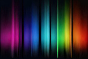 Wall Mural - rainbow linear gradient vertical background color. Generative AI