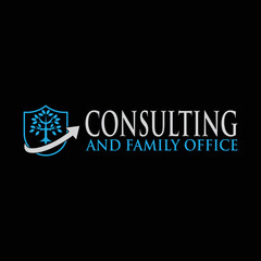 Wall Mural - design family and counselling community logo