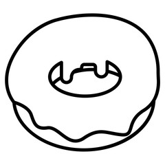 Poster - donuts icon