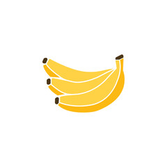 Wall Mural - Banana logo,icon illustration vector design