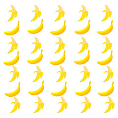 Wall Mural - Banana logo,icon illustration vector design