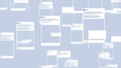 4K Social media background