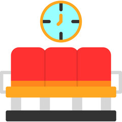 Poster - Waiting Area Icon