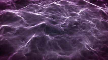 Wall Mural - Abstract Fractal Web Mesh Waving Background/ 4k animation of an abstract fractal fantasy web mesh landscape patterns background with bright light particles and turbulence lines waving smoothly