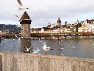 old city center of Lucerne