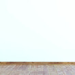 © gizemg - Empty black wall with wooden floor 3d rendering illustration backdrop for mockup scene