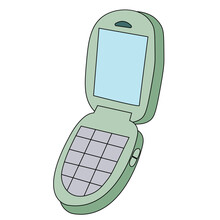 Best Quality Green Flip Phone