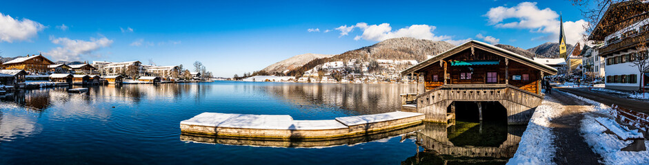 Sticker - lake Tegernsee in Bavaria - Germany