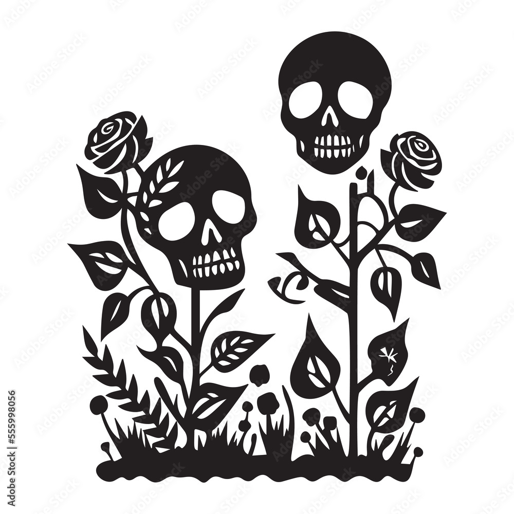 Deadly Love: Day of the Dead Couple Tattoos