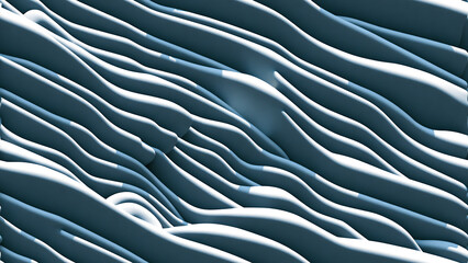 Wall Mural - abstract shapes, curves, and 3d elements that capture the energy and motion of technology. graphic w